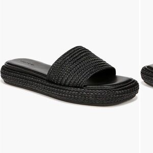 Vince Eva Woven Slides